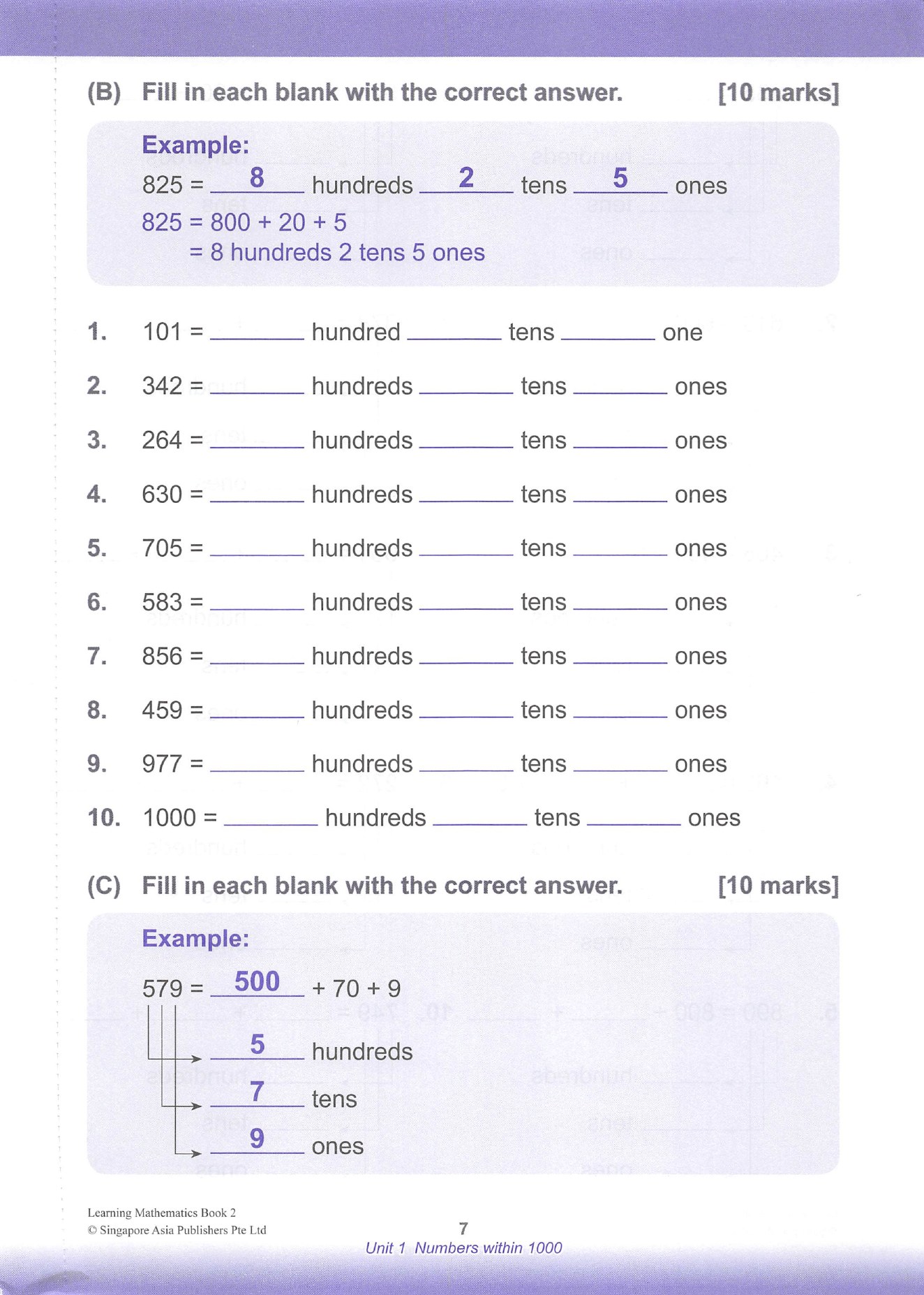 Unit 1, book page 7