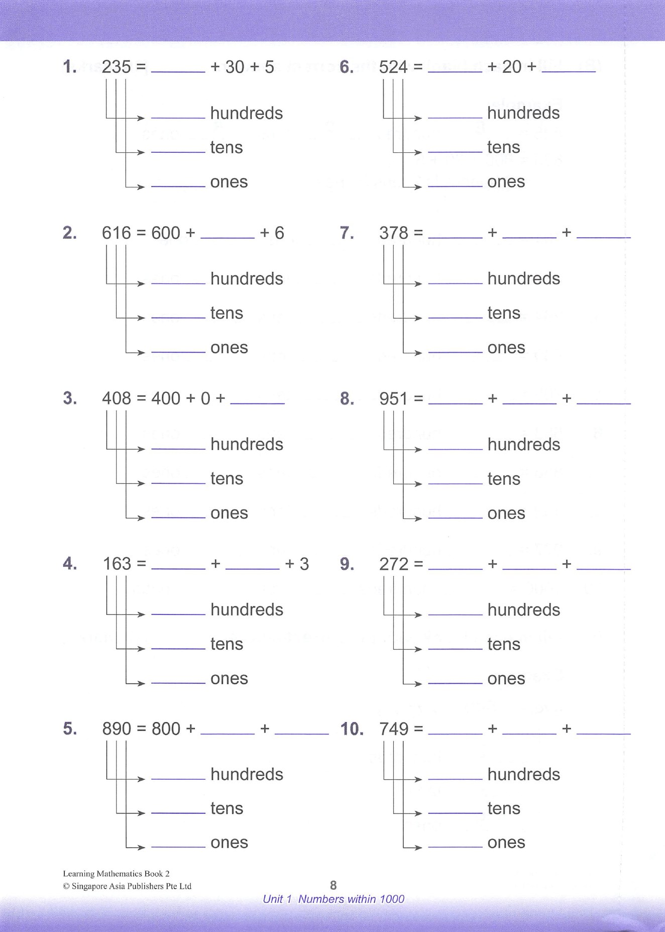 Unit 1, book page 8
