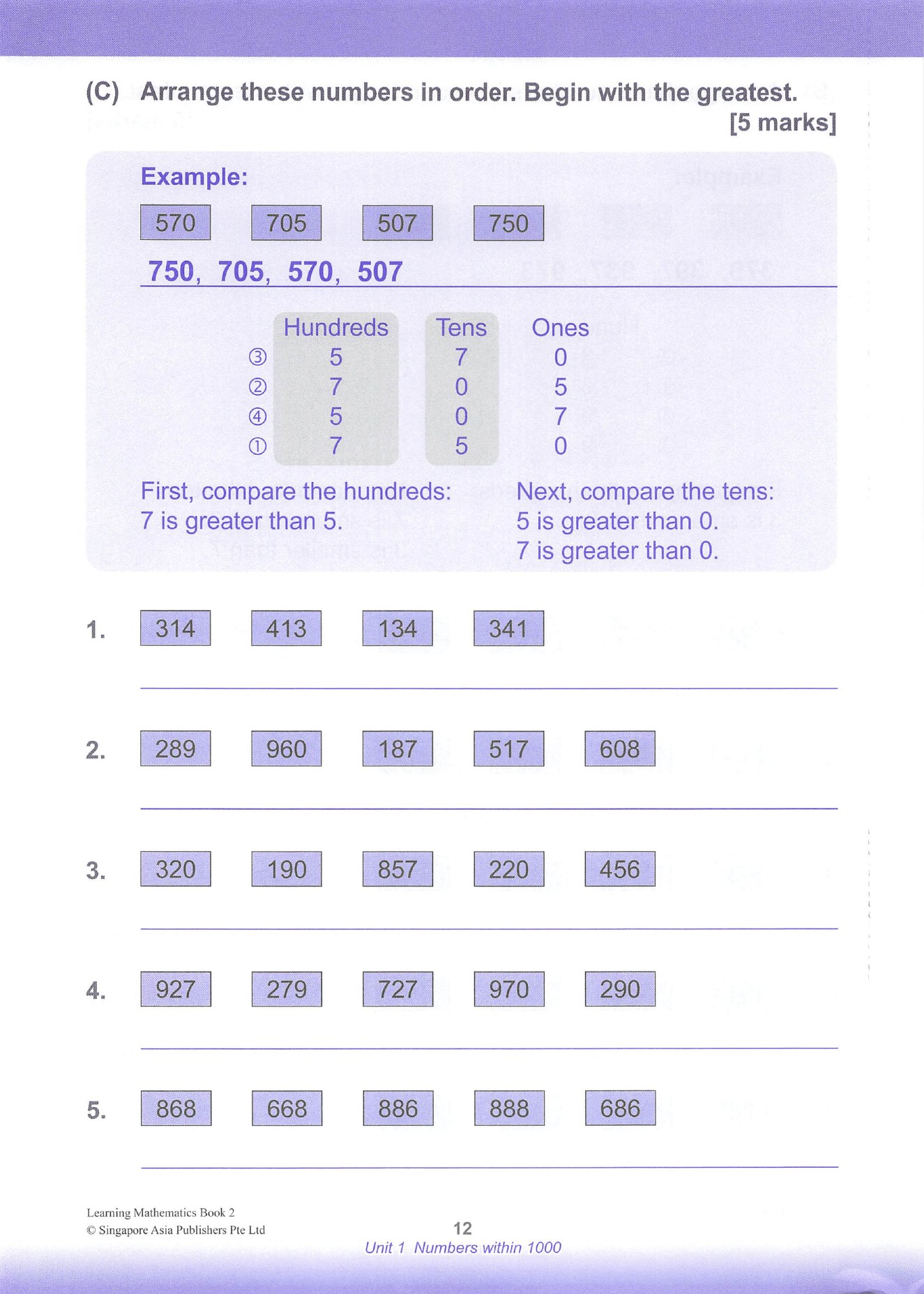 Unit 1, book page 12