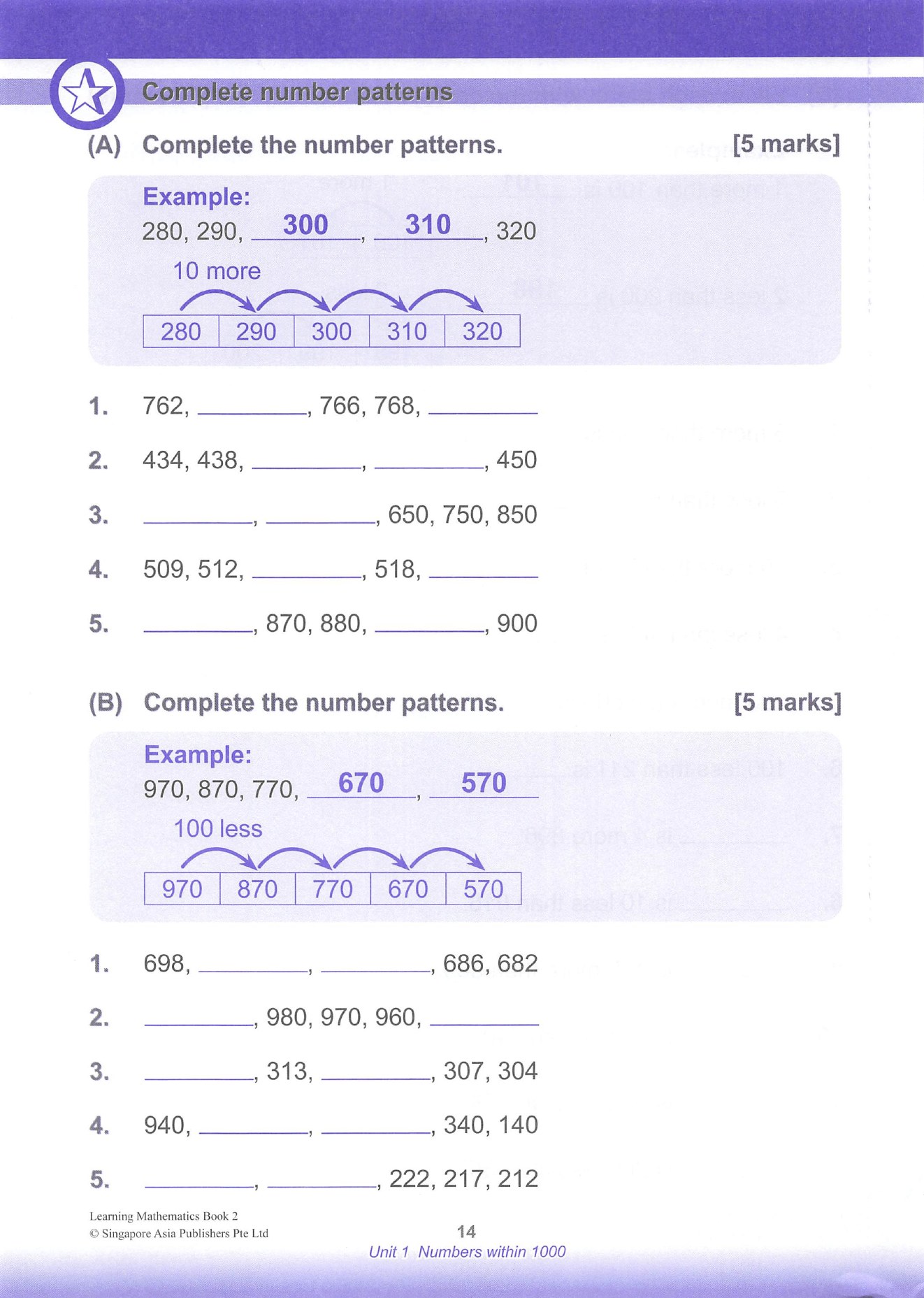 Unit 1, book page 14