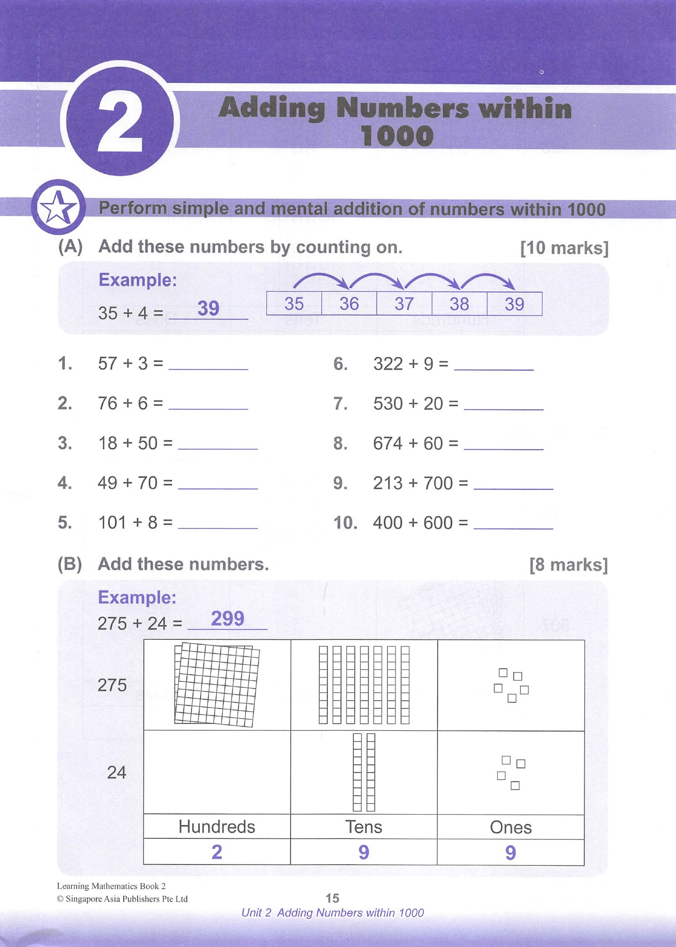 Unit 2, book page 15